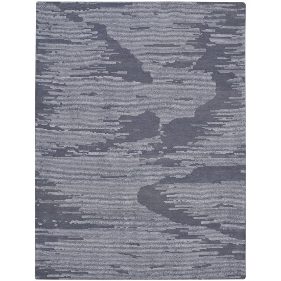 Michael Amini Ma30 Star SMR02 Area Rug, Blue, 8'6" x 11'6"