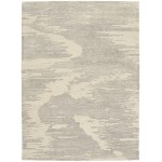 Michael Amini Ma30 Star SMR02 Area Rug, Ivory/Grey, 7'9" x 9'9"