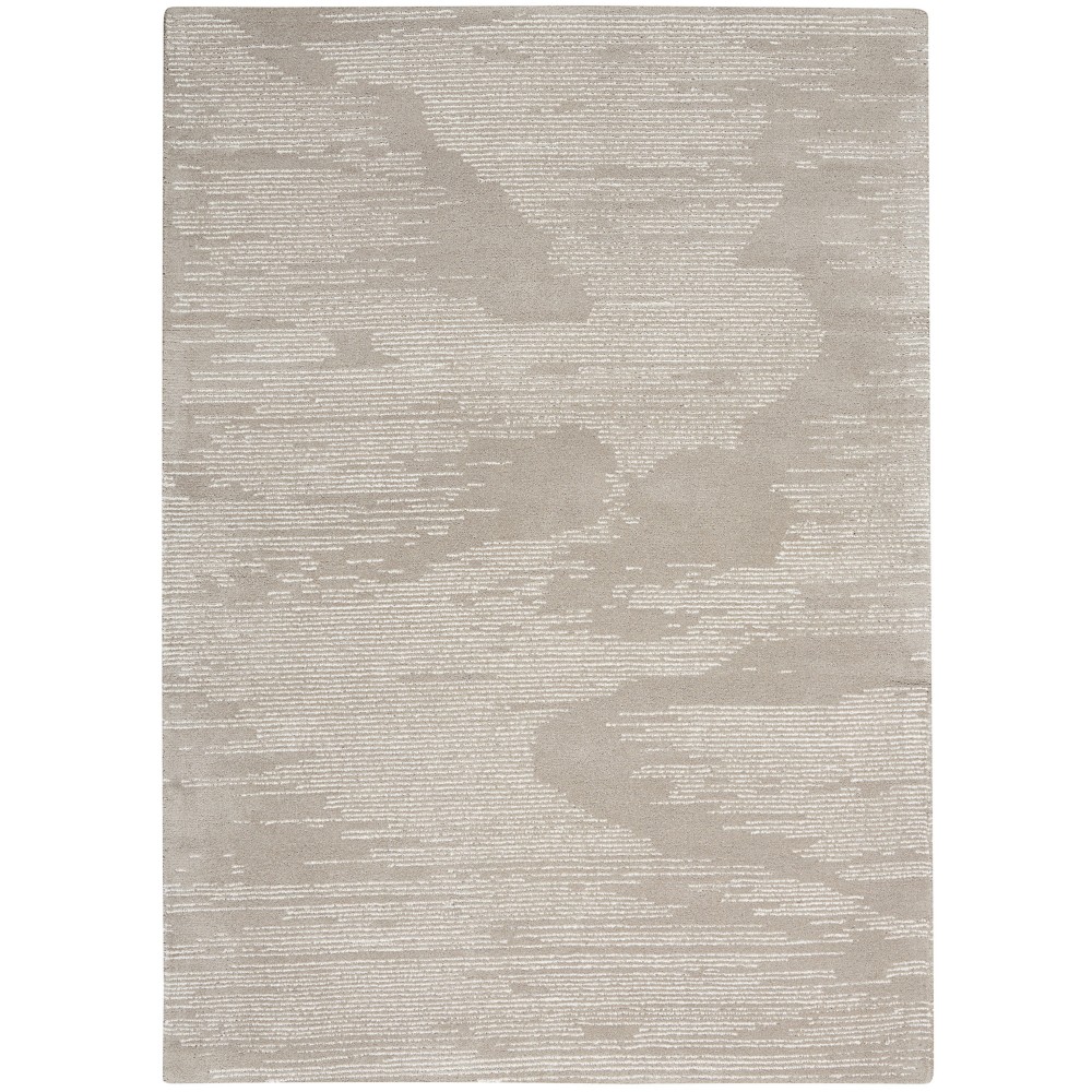 Michael Amini Ma30 Star SMR02 Area Rug, Taupe/Ivory, 4' x 6'