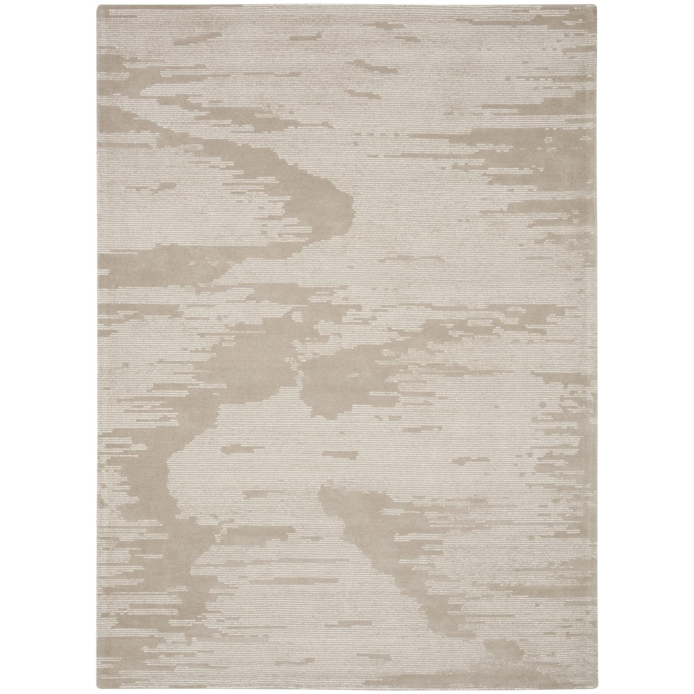 Michael Amini Ma30 Star SMR02 Area Rug, Taupe/Ivory, 7'9" x 9'9"