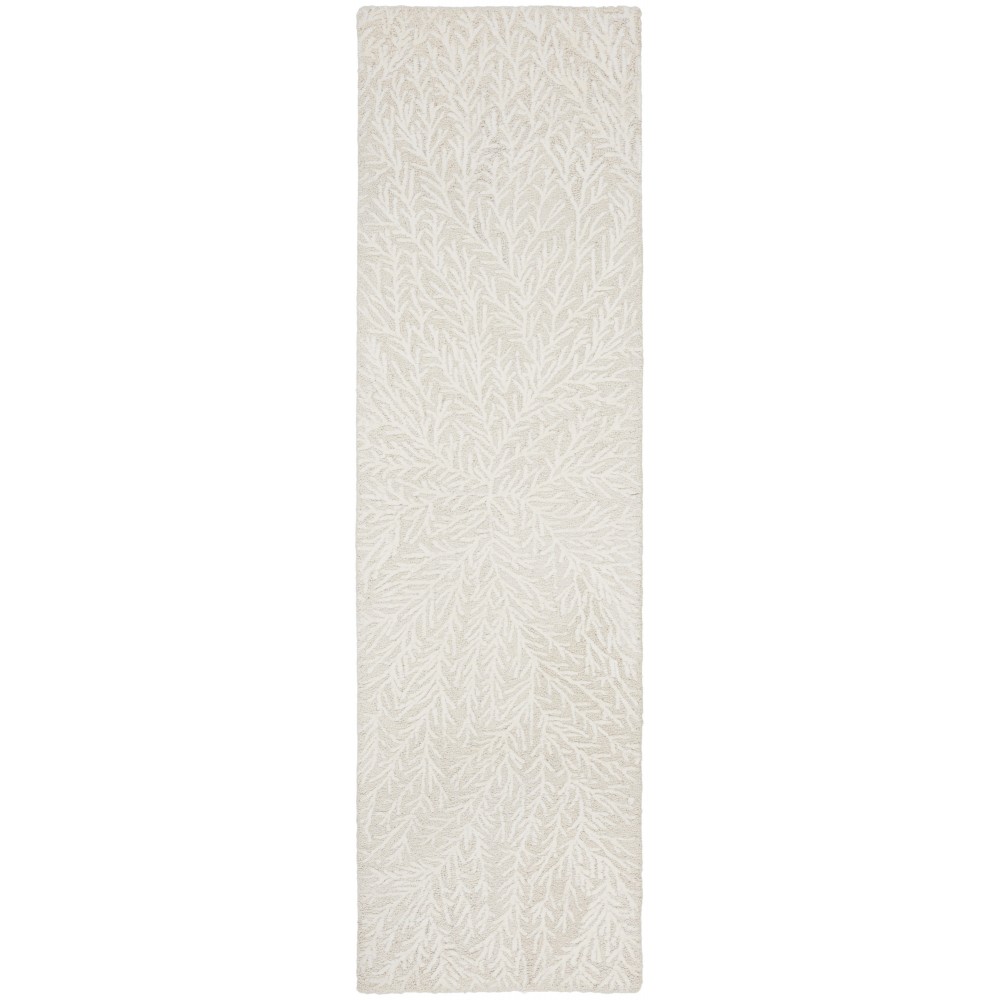 Michael Amini Ma30 Star SMR03 Runner Rug, Ivory, 2'3" x 8'