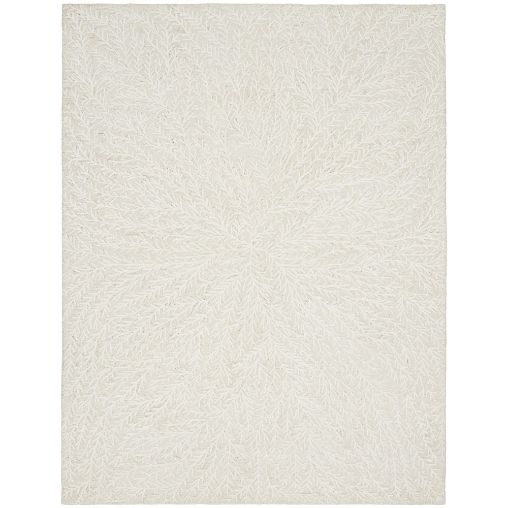 Michael Amini Ma30 Star SMR03 Area Rug, Ivory, 7'9" x 9'9" Michael Amini Ma30 Star SMR03 Area Rug, Ivory, 7'9" x 9'9"