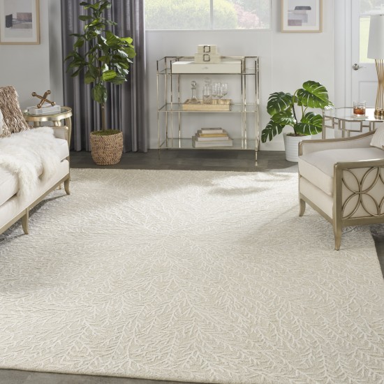 Michael Amini Ma30 Star SMR03 Area Rug, Ivory, 7'9" x 9'9"