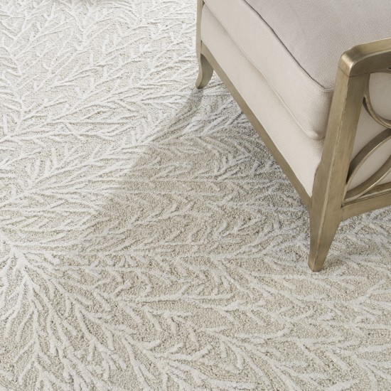 Michael Amini Ma30 Star SMR03 Area Rug, Ivory, 7'9" x 9'9"