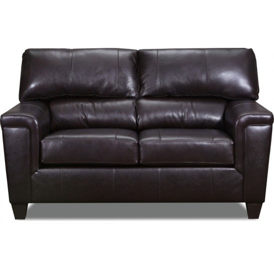 ACME Phygia Loveseat (Motion), Espresso Top Grain Leather Match