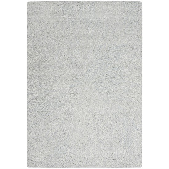 Michael Amini Ma30 Star SMR03 Area Rug, Light Blue, 4' x 6'