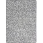 Michael Amini Ma30 Star SMR03 Area Rug, Slate/Teal, 5'3" x 7'3"