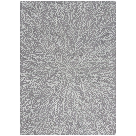 Michael Amini Ma30 Star SMR03 Area Rug, Slate/Teal, 5'3" x 7'3"