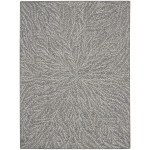 Michael Amini Ma30 Star SMR03 Area Rug, Slate/Teal, 9'9" x 13'9"