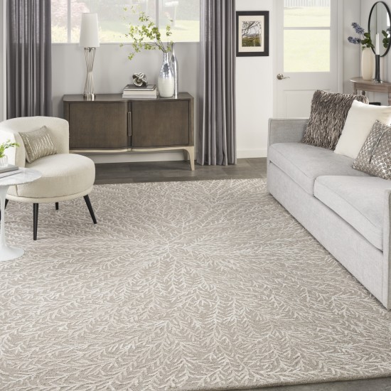 Michael Amini Ma30 Star SMR03 Area Rug, Taupe, 7'9" x 9'9"