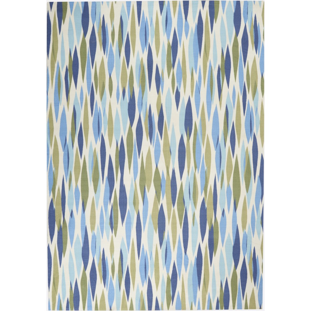 Waverly Sun N' Shade SND01 Area Rug, Seaglass, 4'3" x 6'3"