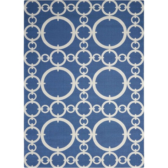 Waverly Sun N' Shade SND02 Area Rug, Navy, 10' x 13'