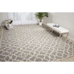 Waverly Sun N' Shade SND04 Area Rug, Grey, 10' x 13'