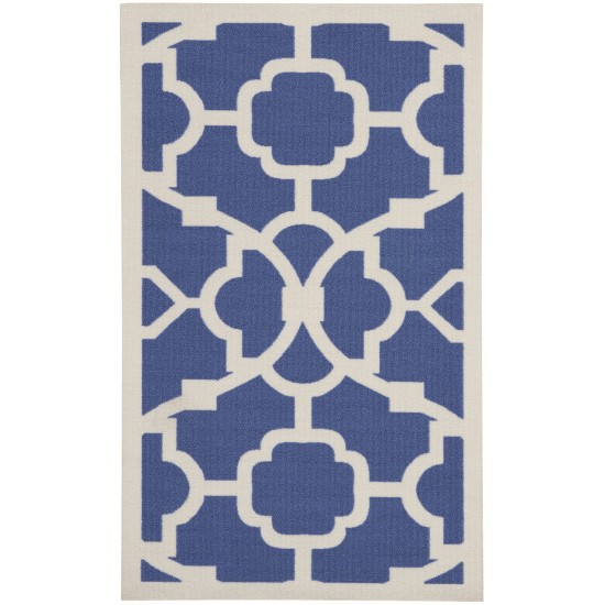 Waverly Sun N' Shade SND04 Area Rug, Lapis, 2'3" x 3'9"