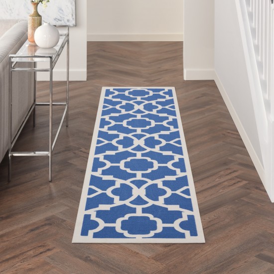 Waverly Sun N' Shade SND04 Runner Rug, Lapis, 2'3" x 8'