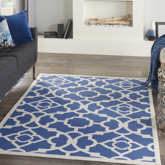 Waverly Sun N' Shade SND04 Area Rug, Lapis, 4'3" x 6'3"