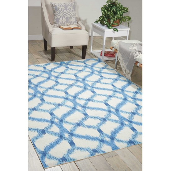 Waverly Sun N' Shade SND05 Area Rug, Aegean, 10' x 13'