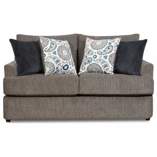 ACME Firminus Loveseat, 2-Tone Brown Chenille