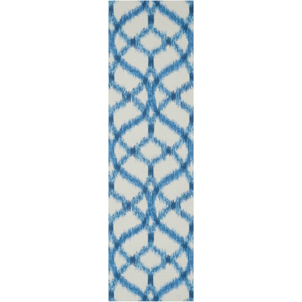 Waverly Sun N' Shade SND05 Runner Rug, Aegean, 2'3" x 8'