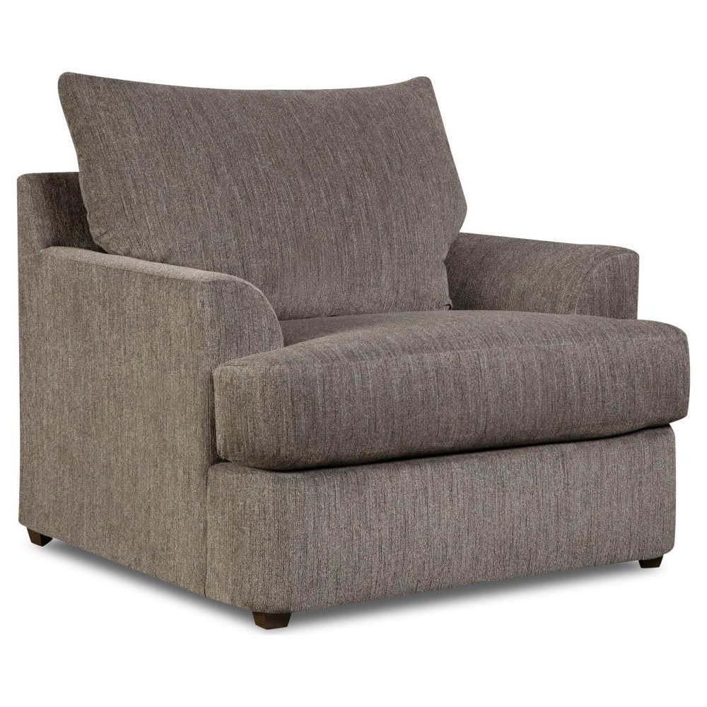 ACME Firminus Chair, 2-Tone Brown Chenille ACME Firminus Chair, 2-Tone Brown Chenille