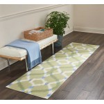 Waverly Sun N' Shade SND05 Runner Rug, Avocado, 2'3" x 8'