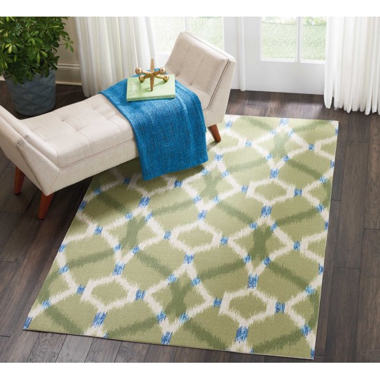 Waverly Sun N' Shade SND05 Area Rug, Avocado, 4'3" x 6'3"