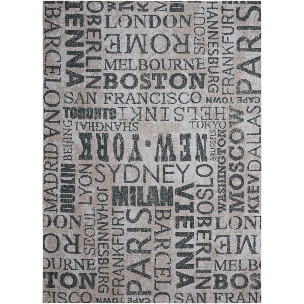 Waverly Sun N' Shade SND10 Area Rug, Graphite, 10' x 13' Waverly Sun N' Shade SND10 Area Rug, Graphite, 10' x 13'