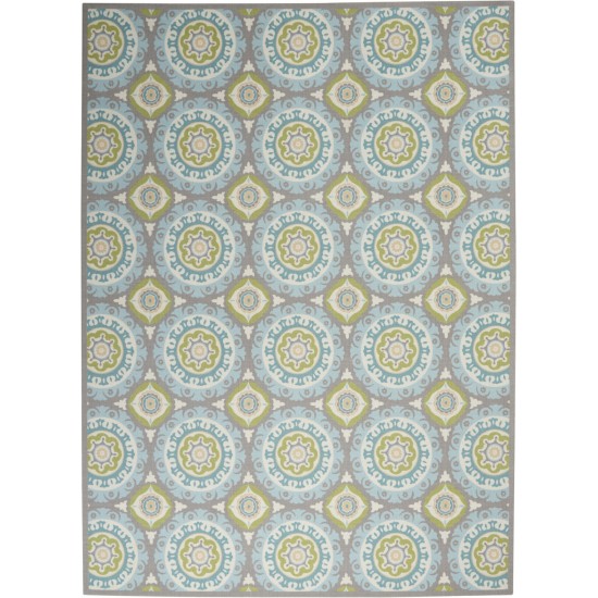 Waverly Sun N' Shade SND16 Area Rug, Jade, 10' x 13'