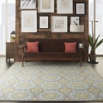 Waverly Sun N' Shade SND16 Area Rug, Jade, 10' x 13'