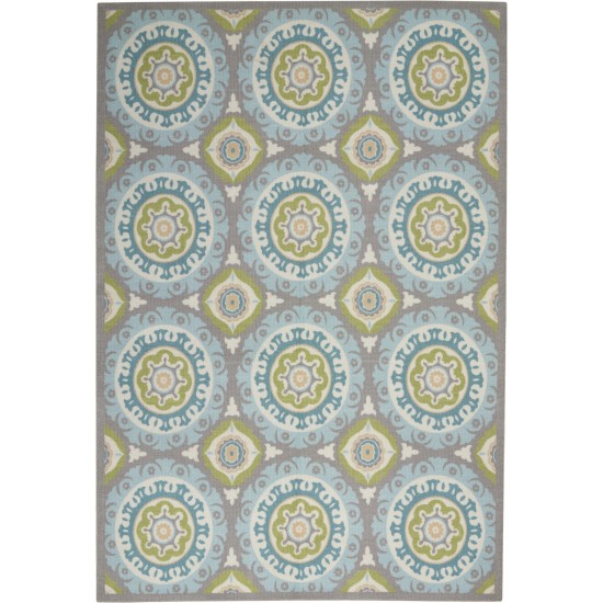 Waverly Sun N' Shade SND16 Area Rug, Jade, 5'3" x 7'5"