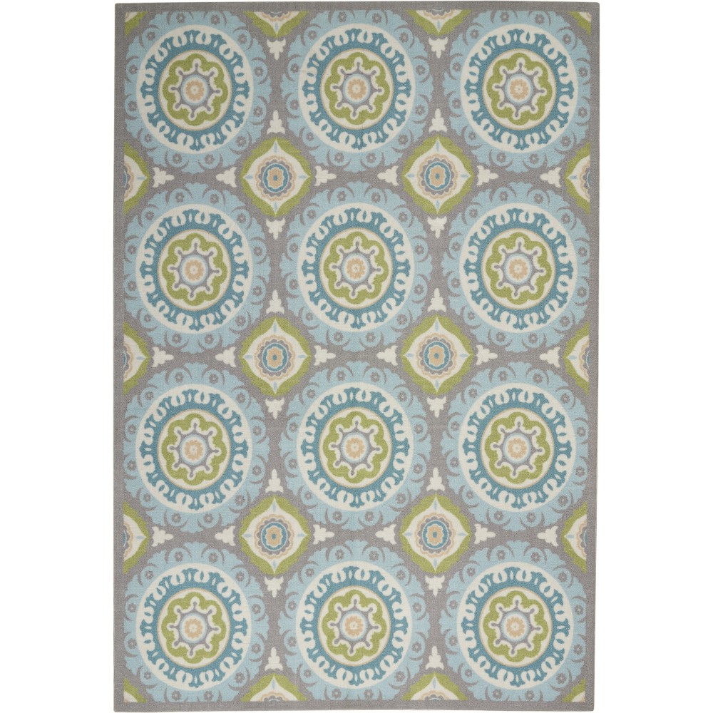 Waverly Sun N' Shade SND16 Area Rug, Jade, 5'3" x 7'5" Waverly Sun N' Shade SND16 Area Rug, Jade, 5'3" x 7'5"