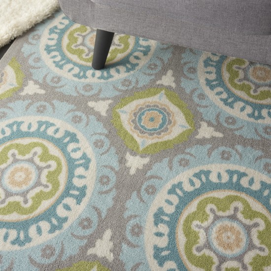 Waverly Sun N' Shade SND16 Area Rug, Jade, 5'3" x 7'5"