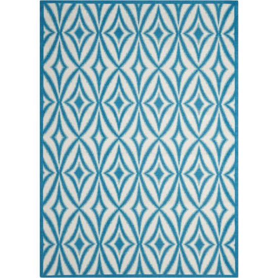 Waverly Sun N' Shade SND19 Area Rug, Azure, 10' x 13'