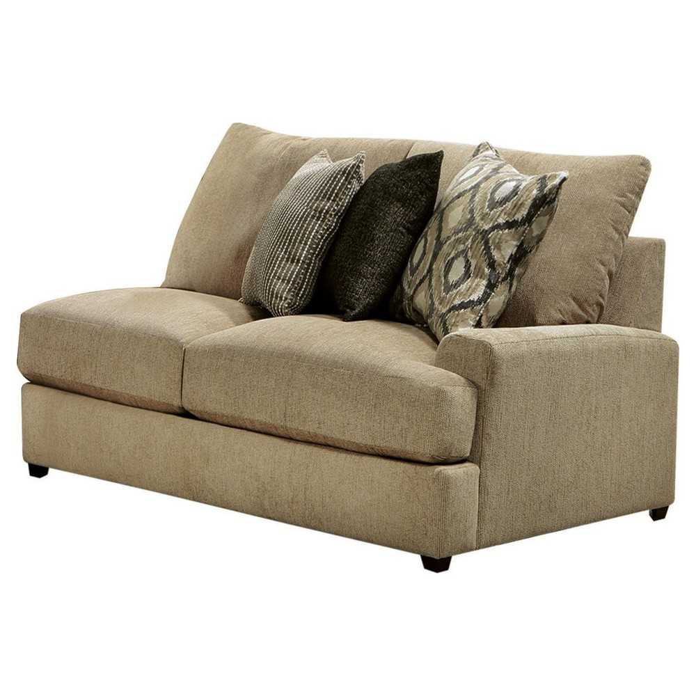 ACME Vassenia Modular - RF Sofa, 2-Tone Latte Chenille