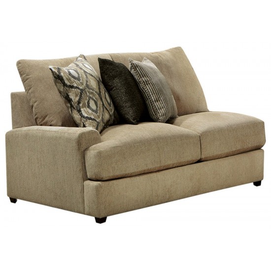 ACME Vassenia Modular - LF Sofa, 2-Tone Latte Chenille