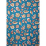 Waverly Sun N' Shade SND22 Area Rug, Azure, 7'9" x 10'10"