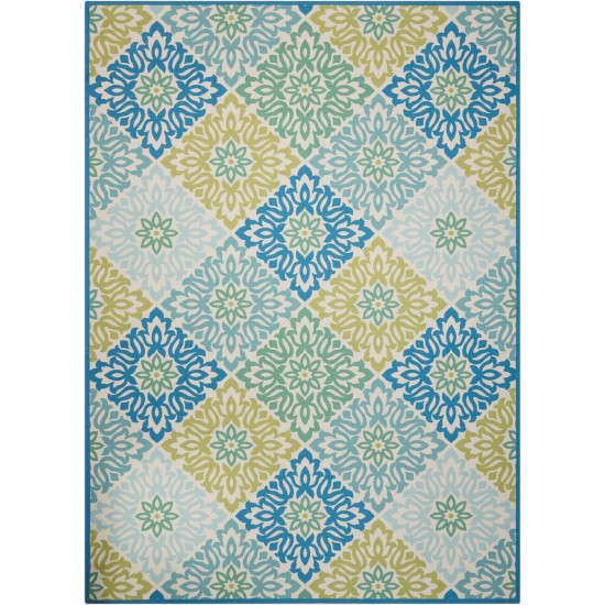 Waverly Sun N' Shade SND23 Area Rug, Marine, 10' x 13'