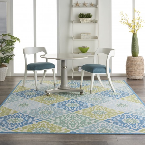 Waverly Sun N' Shade SND23 Area Rug, Marine, 10' x 13'