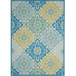 Waverly Sun N' Shade SND23 Area Rug, Marine, 4'3" x 6'3"