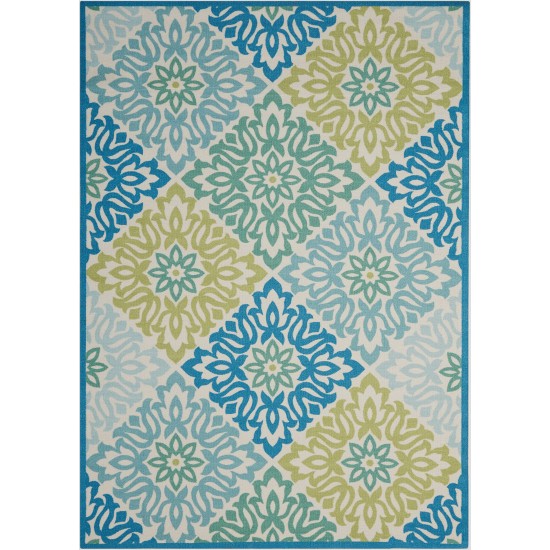 Waverly Sun N' Shade SND23 Area Rug, Marine, 4'3" x 6'3"