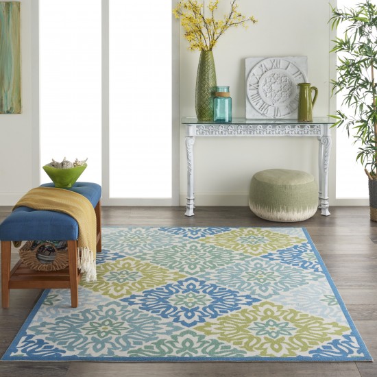 Waverly Sun N' Shade SND23 Area Rug, Marine, 4'3" x 6'3"