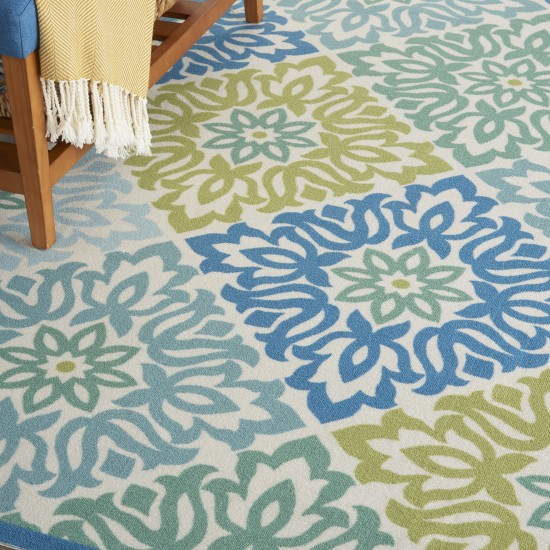 Waverly Sun N' Shade SND23 Area Rug, Marine, 4'3" x 6'3"
