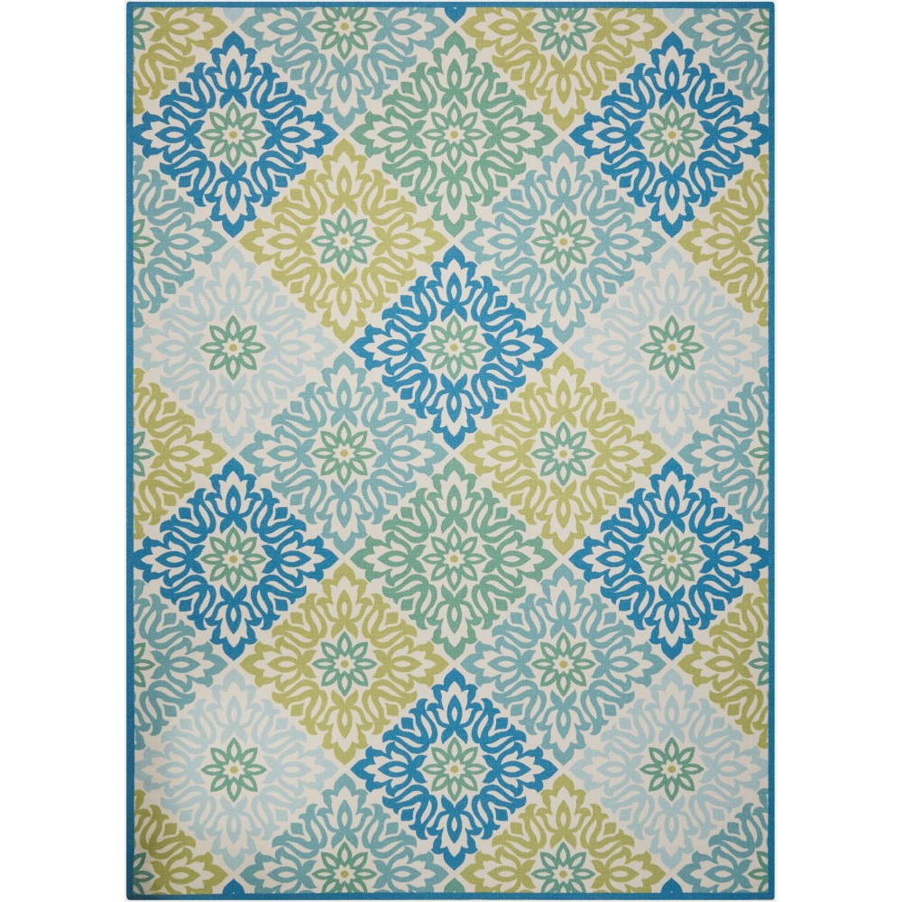 Waverly Sun N' Shade SND23 Area Rug, Marine, 7'9" x 10'10"