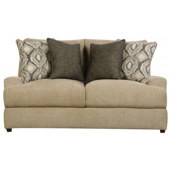 ACME Vassenia Loveseat, 2-Tone Latte Chenille