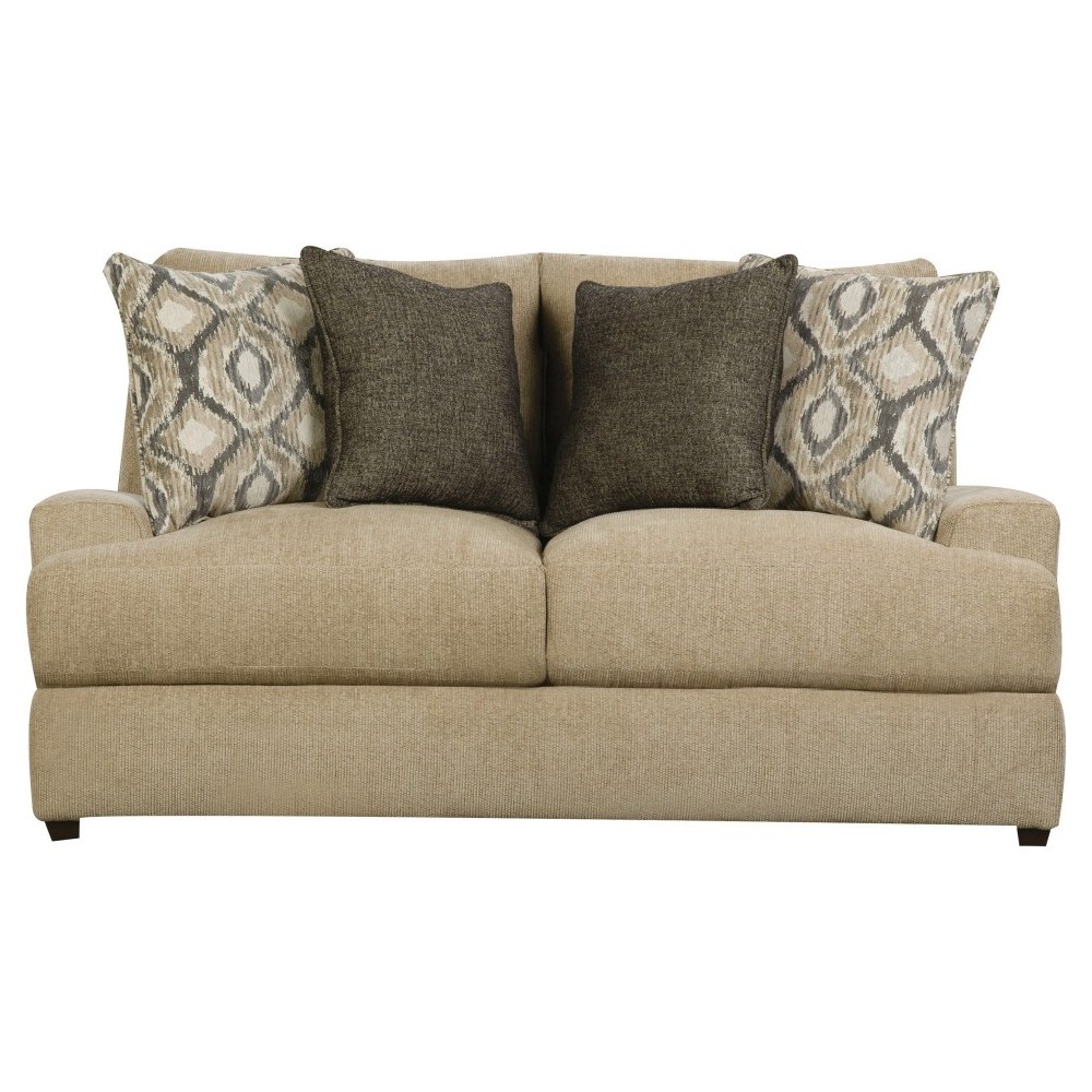 ACME Vassenia Loveseat, 2-Tone Latte Chenille