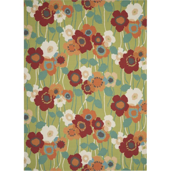 Waverly Sun N' Shade SND27 Area Rug, Seaglass, 10' x 13'