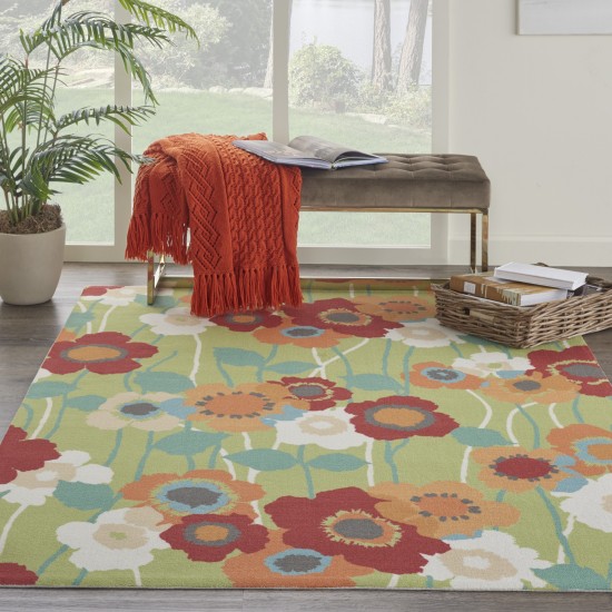 Waverly Sun N' Shade SND27 Area Rug, Seaglass, 4'3" x 6'3"