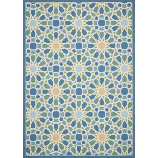 Waverly Sun N' Shade SND29 Area Rug, Porcelain, 4'3" x 6'3"