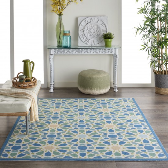 Waverly Sun N' Shade SND29 Area Rug, Porcelain, 4'3" x 6'3"