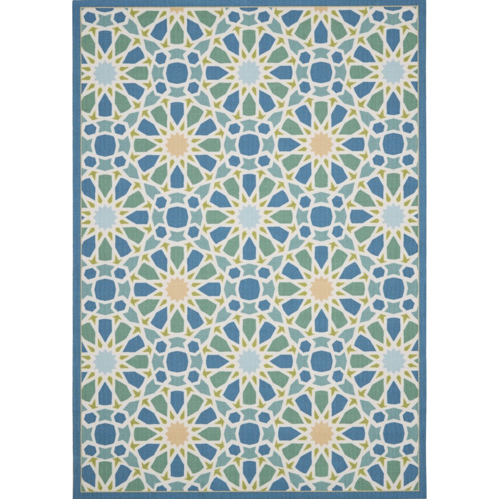 Waverly Sun N' Shade SND29 Area Rug, Porcelain, 5'3" x 7'5"